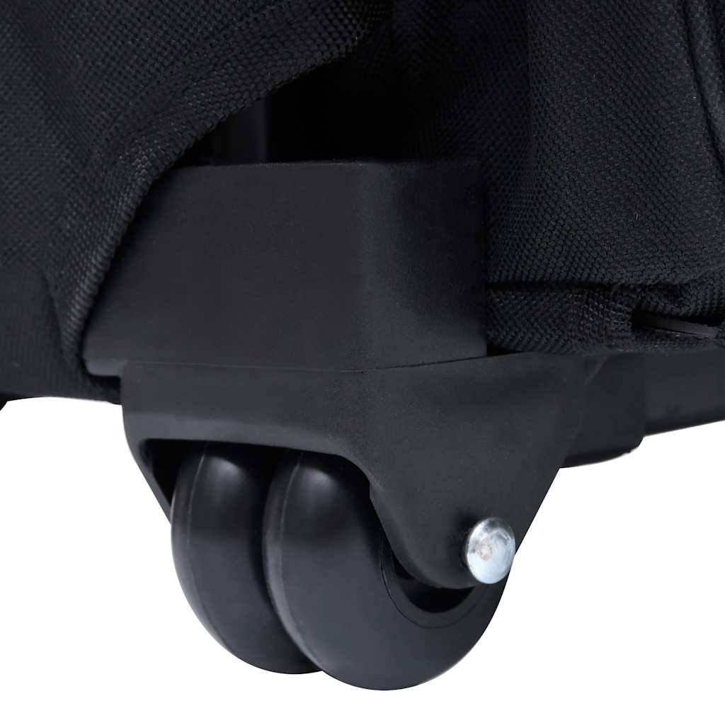 Vidaxl - Chariot polyvalent pliable pour animaux de compagnie noir vidaXL 171019 - Imagen 5