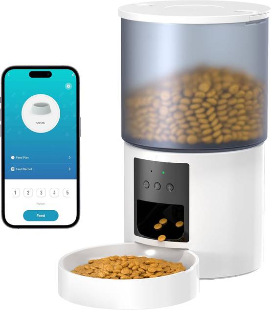 Distributeur Croquettes Chat Automatique WiFi Vendos85