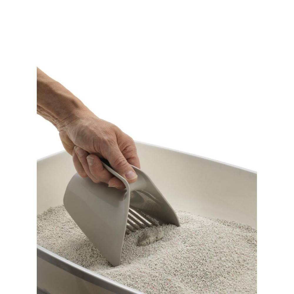 Pelle filtrante pour litière en V.  13 x 13 x 15,5 cm. pour chat. - Imagen 4