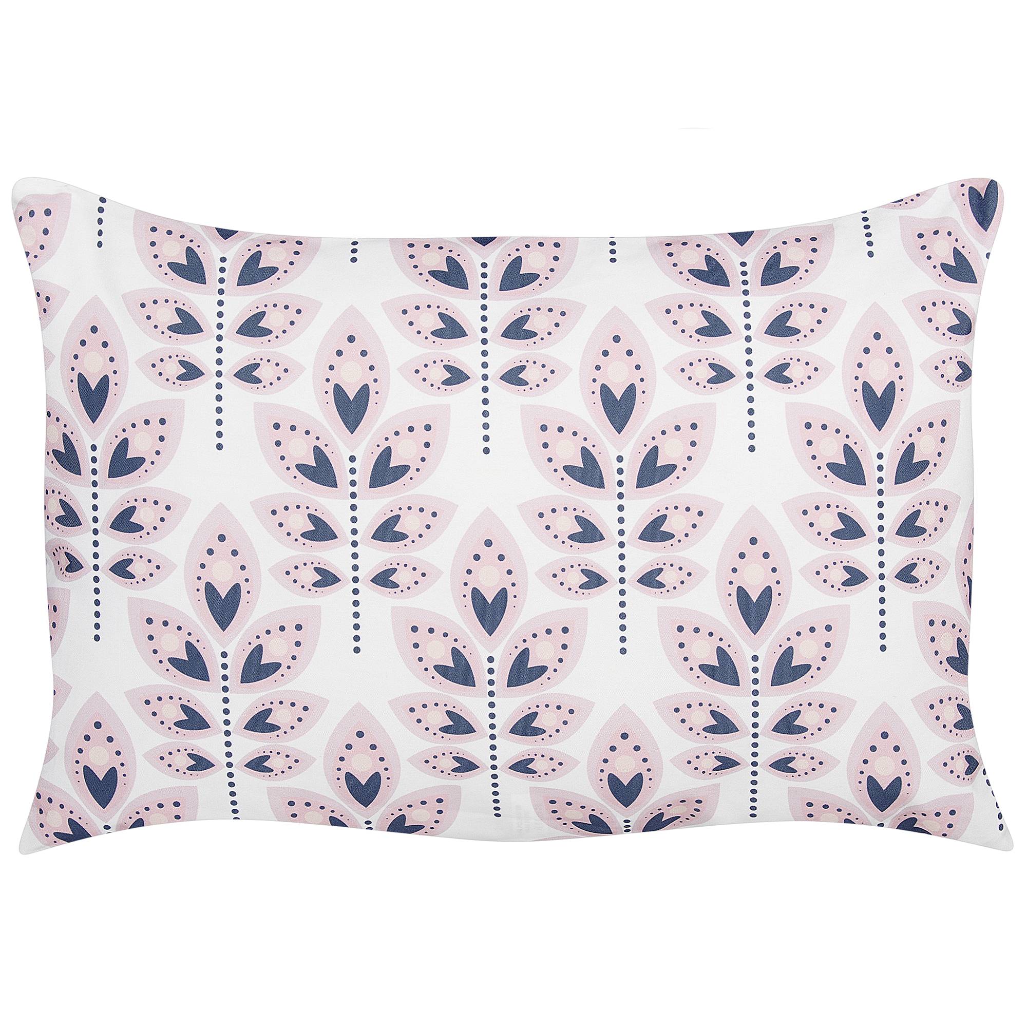 Beliani - Coussin d'extérieur Polyester Blanc cassé TORRETTA - Beliani - Imagen 4