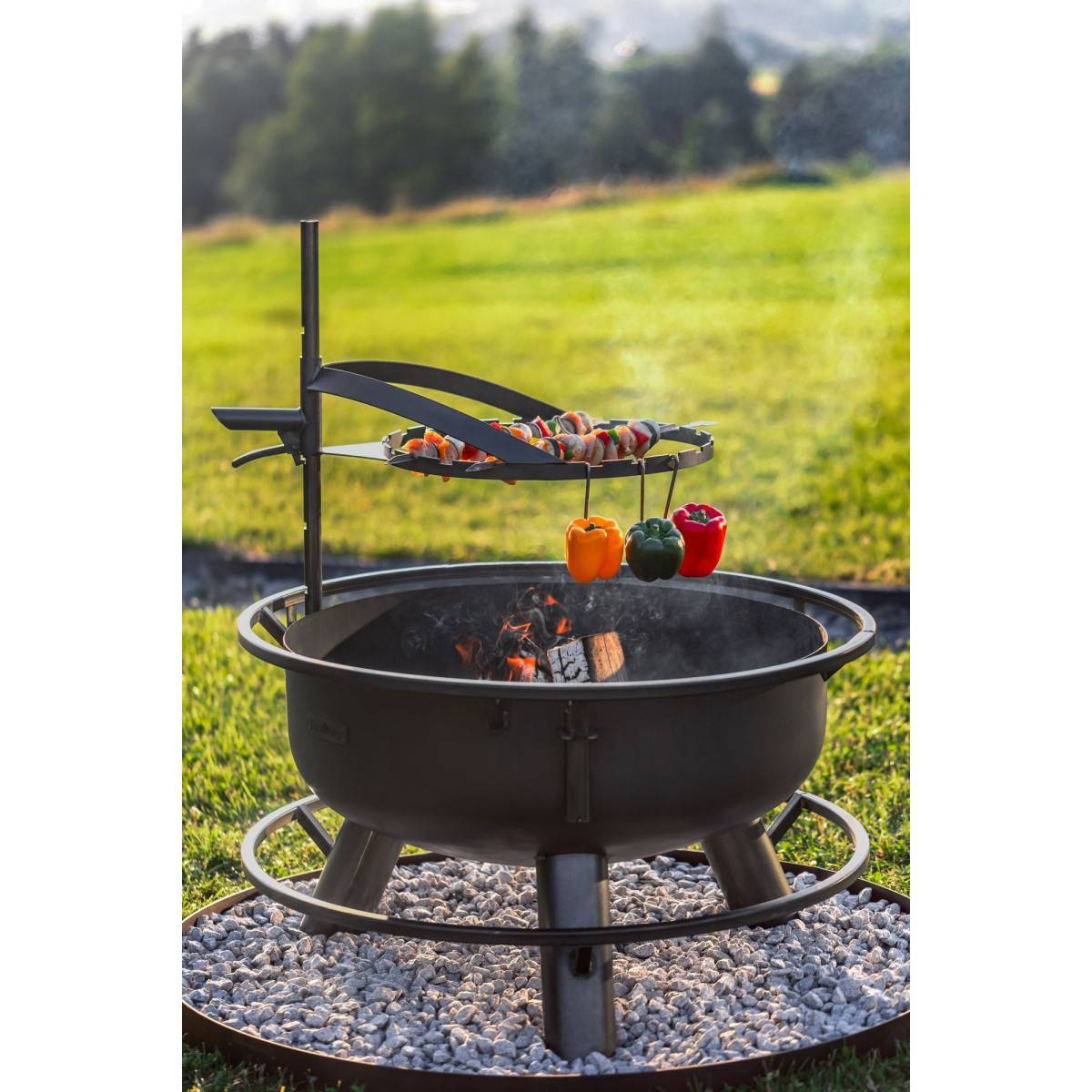Divers - Cerceau à Brochettes pour Grillades sur Brasero "BANDITO" et "MONTANA X - Imagen 5