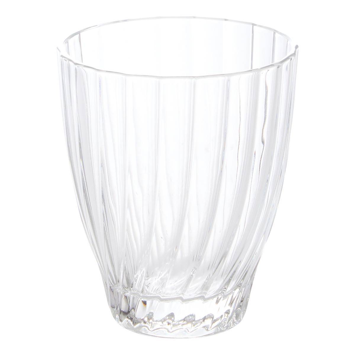 Atmosphera - Lot de 6 Gobelet bas Marg'eau transparent 290 ml - Atmosphera Créateur d'intérieur - Image 2