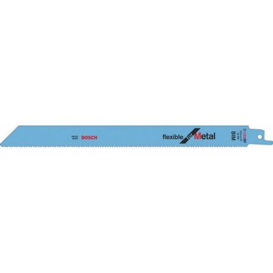 Bosch - Carte de 5 Lames Métal BOSCH S1122BF Bi-Métal - 2608656019