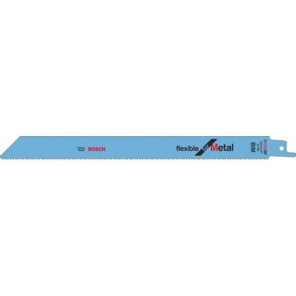 Bosch - Carte de 5 Lames Métal BOSCH S1122BF Bi-Métal - 2608656019