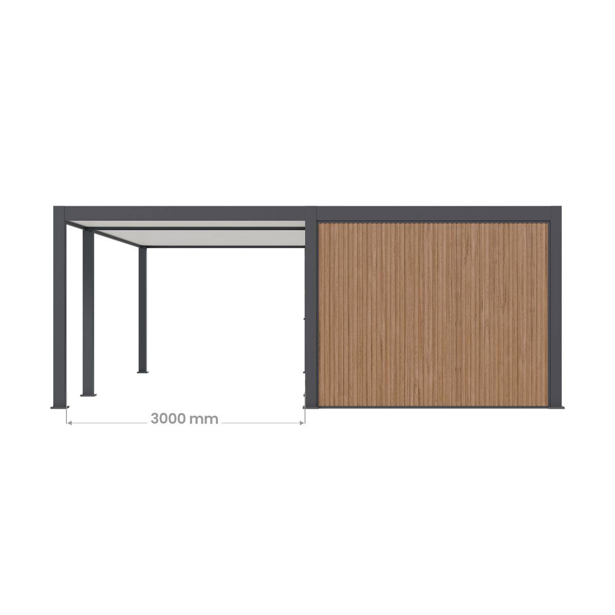 Direct Abris - Carport Aluminium 760 x 645 cm NEWARK - 43 m² - Hauteur : 255 - 2 Voitures - Abri Voiture Autoportant - Stockage - Image 8