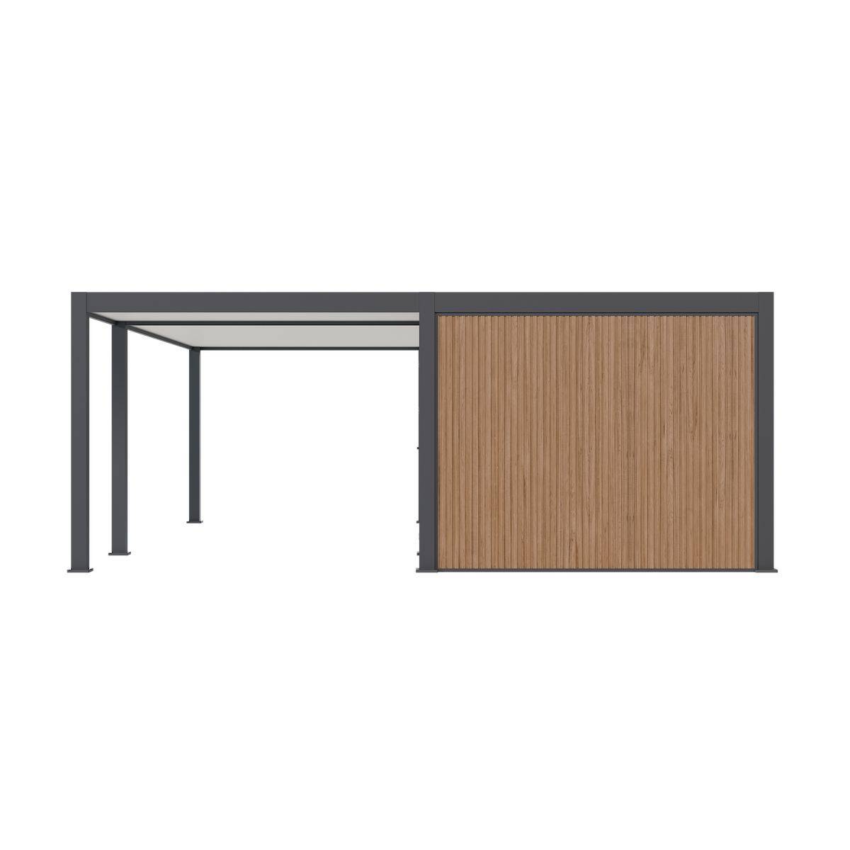 Direct Abris - Carport Aluminium 760 x 645 cm NEWARK - 43 m² - Hauteur : 255 - 2 Voitures - Abri Voiture Autoportant - Stockage - Image 5