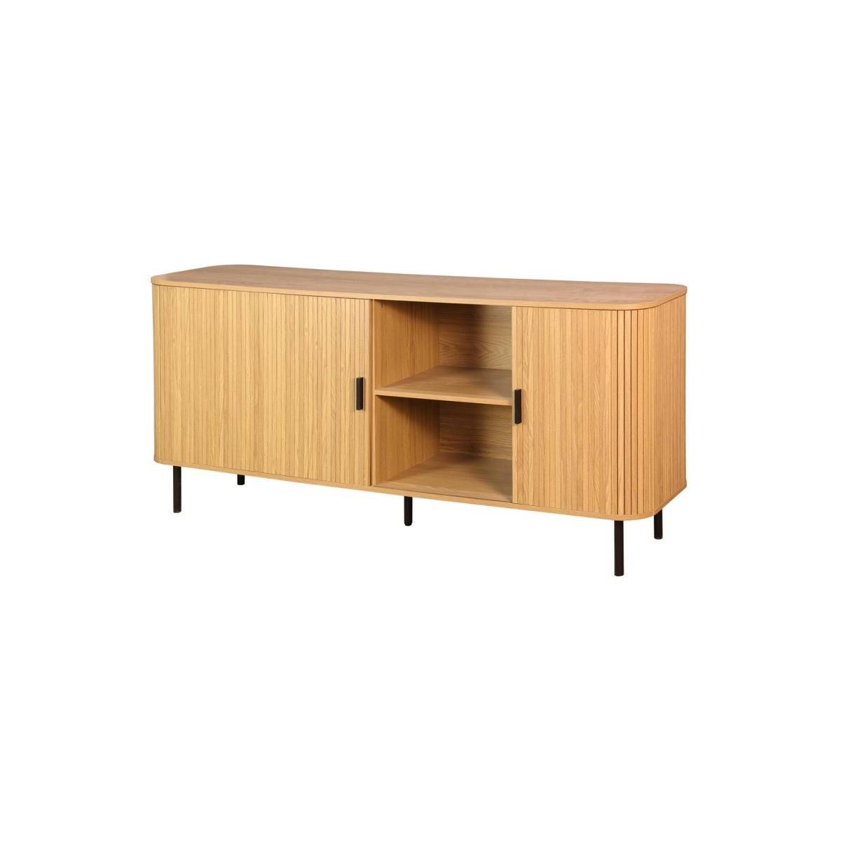 Aubry Gaspard - Buffet bois et métal à lamelles Kyoto - Imagen 1