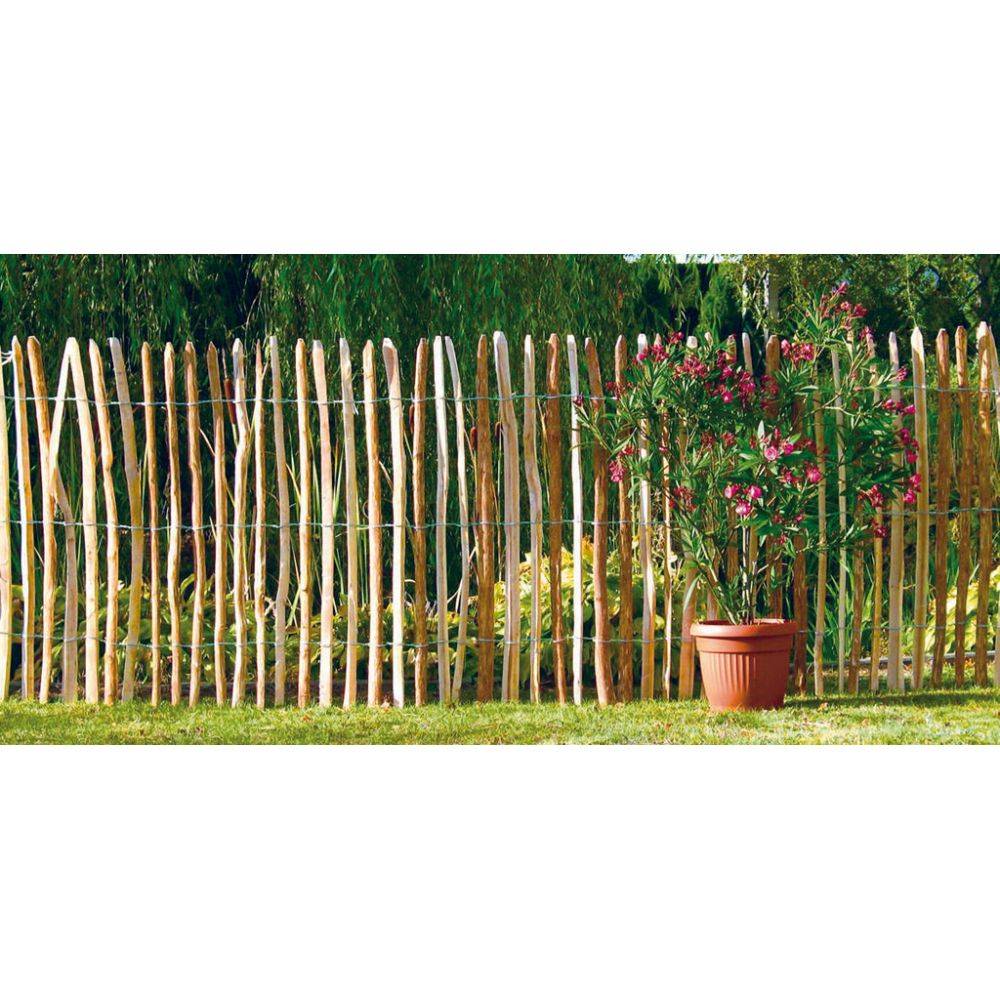 Aubry Gaspard - Ganivelle en noisetier (Lot de 3) Hauteur 120 cm - Imagen 4