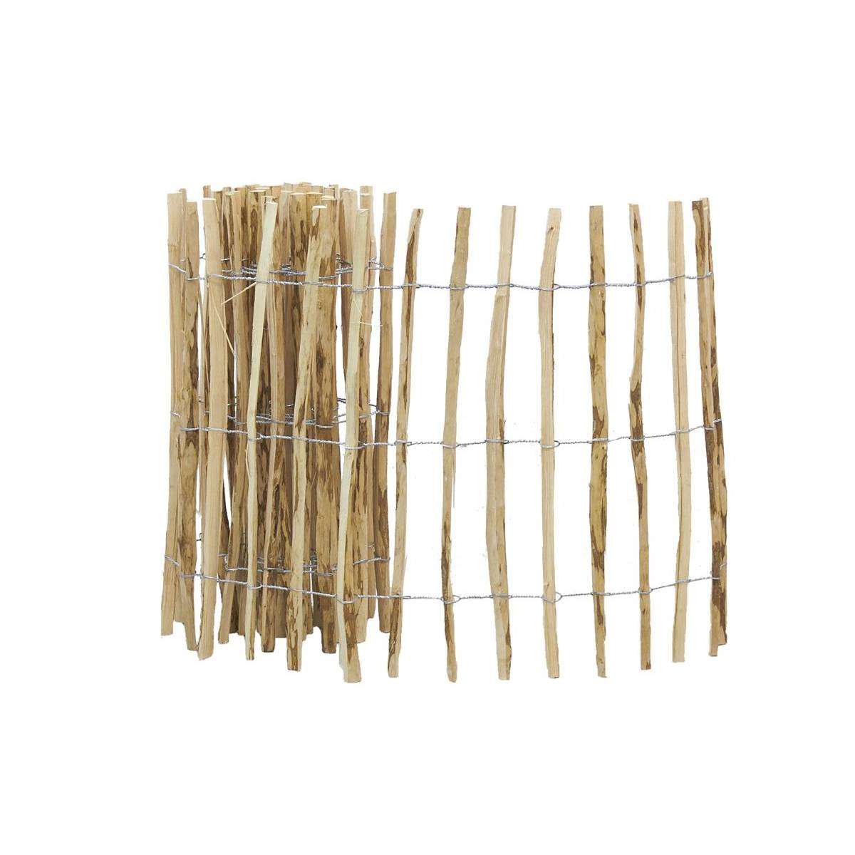 Aubry Gaspard - Ganivelle en noisetier (Lot de 3) Hauteur 120 cm - Imagen 1
