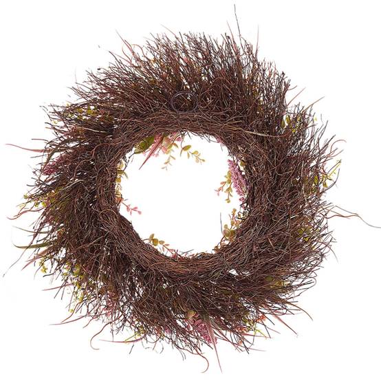 Beliani - Couronne Tissu Rose GUANCHA - 50x9x50- Beliani - Image 4