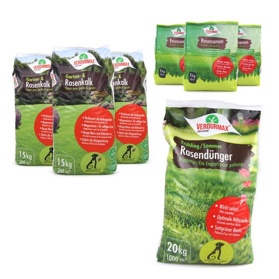 Kit de lancement printemps VERDURMAX® – pour entretenir 1000 m² de surface de gazon x 1 - Image 2