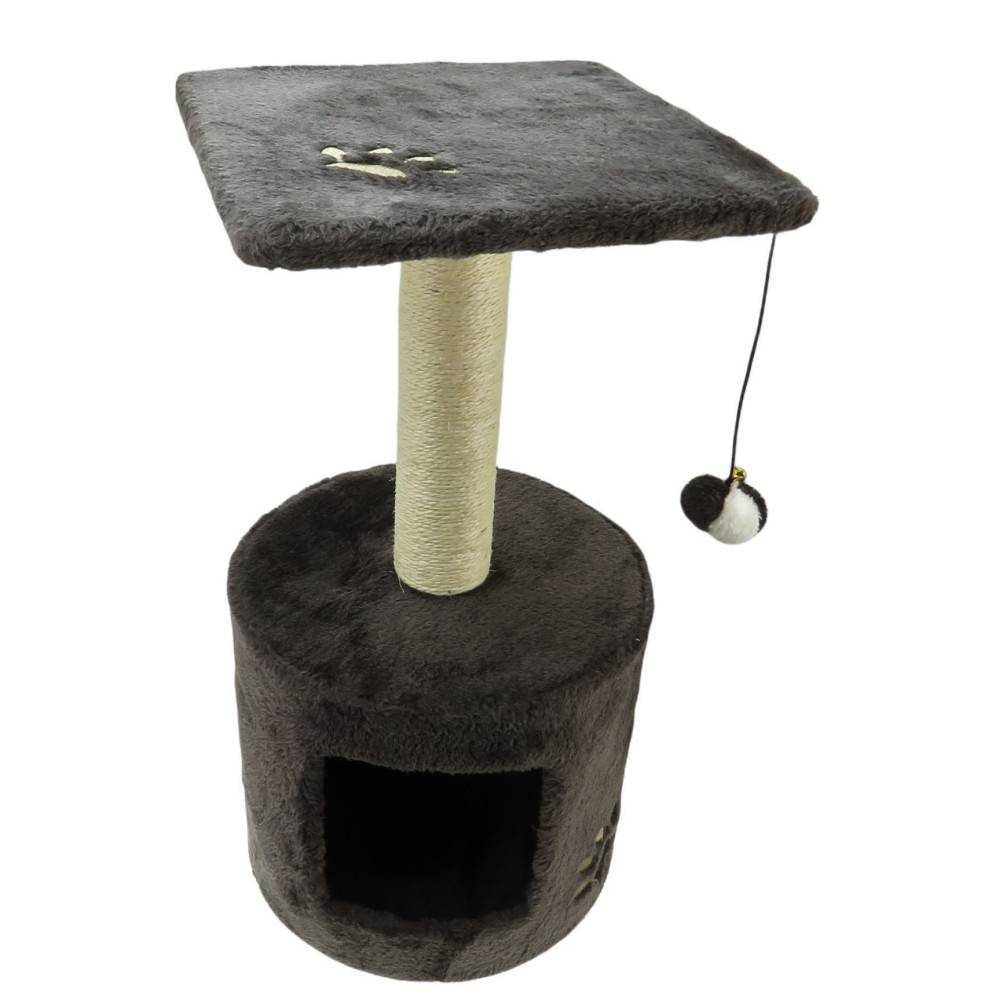 Vadigran - Arbre à chat Bongo brun, ø30 cm x H 59 cm, pour chat - Image 1