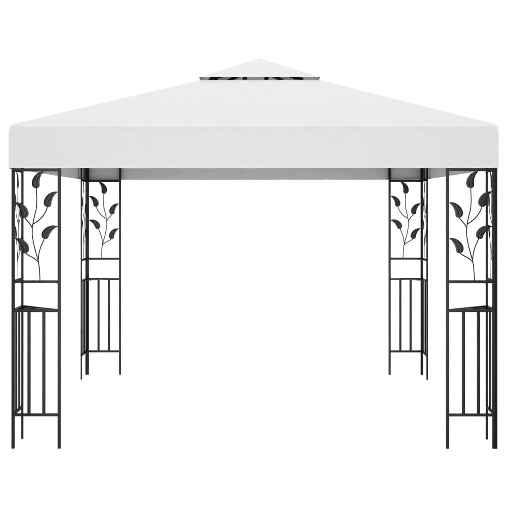 Tonnelle - Tente de réception - Barnum 3x3 m Blanc 180 g/m² - MEUBLE PRO - Image 1