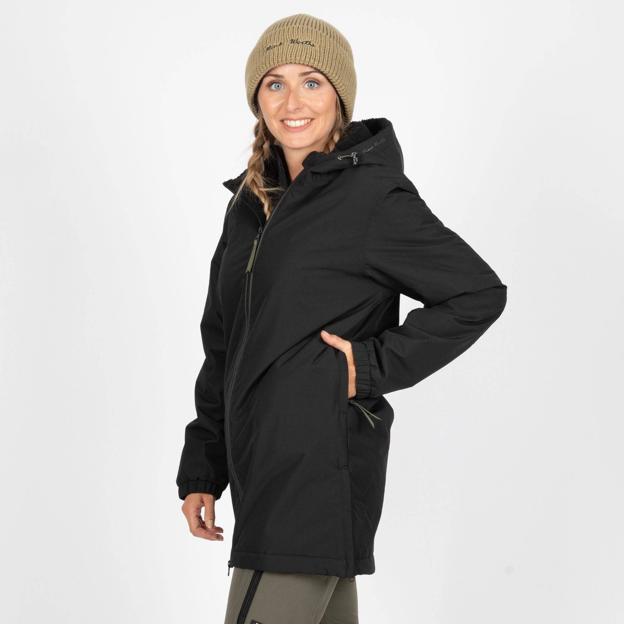 Nineworths - GABY - PARKA DE TRAVAIL - 1153 | Noir - Image 1