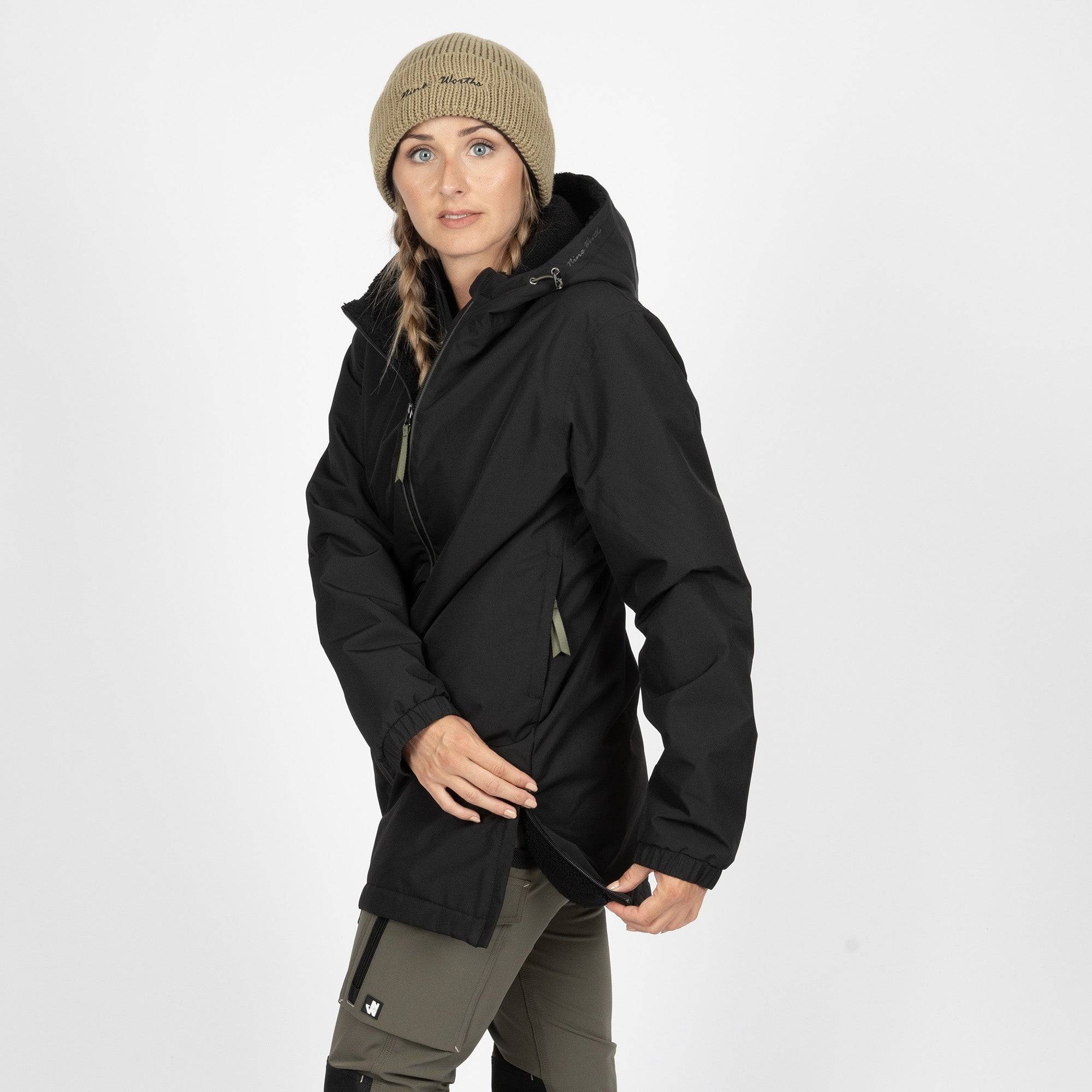 Nineworths - GABY - PARKA DE TRAVAIL - 1153 | Noir - Image 5