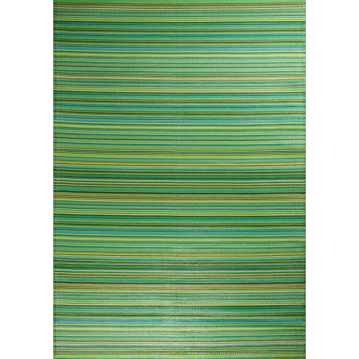 Jardindeco - Tapis extérieur en polypropylène Spargi 1746 vert 150 x 220 cm - Imagen 1