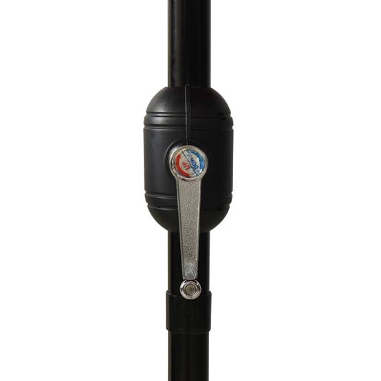Vidaxl - Parasol de jardin à 3 niveaux avec mât en aluminium sable 3 m vidaXL 313868 - Imagen 7