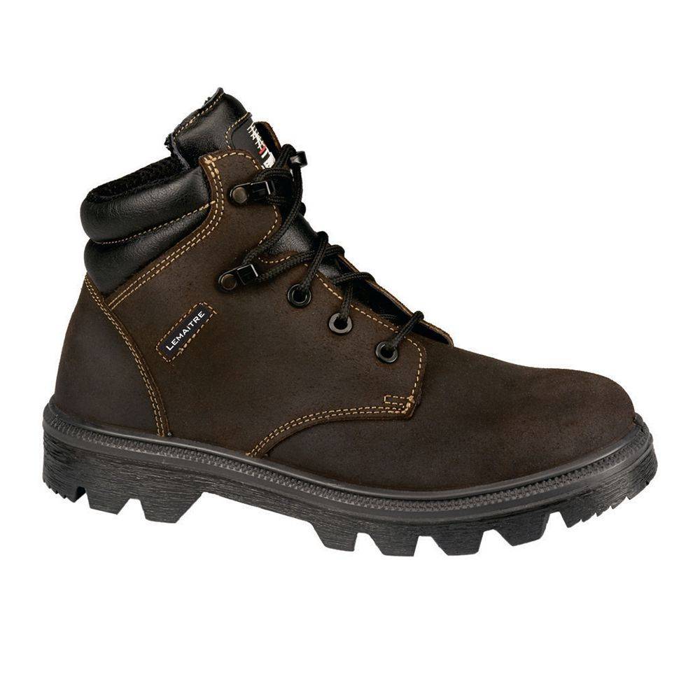 Chaussures de sécurité hautes PILOT S3 CI SRC marron P45 - LEMAITRE SECURITE - PILOTS30BF-45 - Image 1