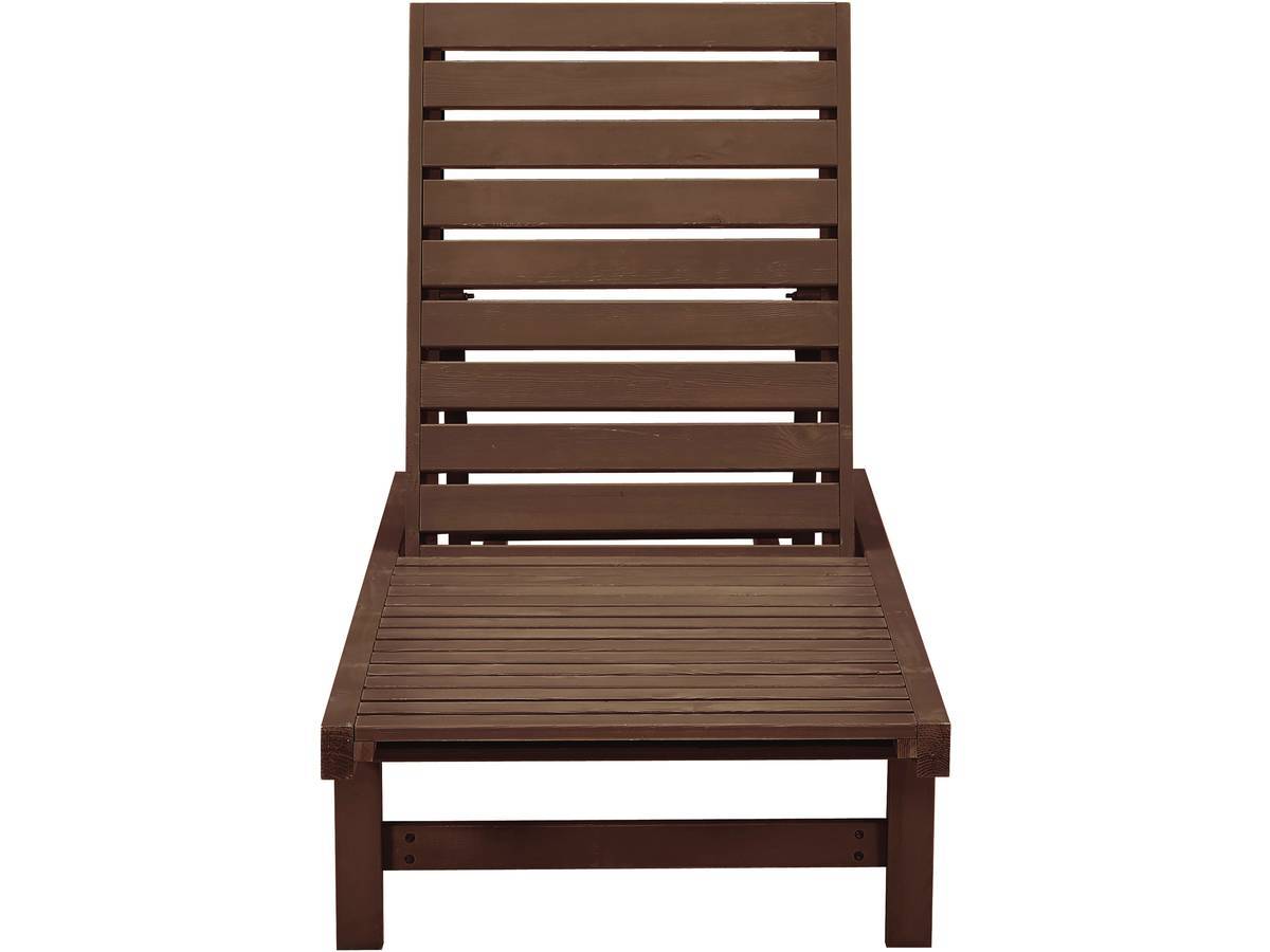 Habitat Et Jardin - Lot De 2 Bains De Soleil En Bois "rawai" - Marron -habitat Et Jardin - Imagen 3