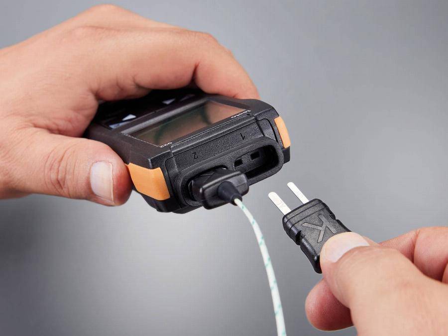 Thermomètre 2 voies pour TC de type K avec connexion app 922 - TESTO - 0563 3163 - Imagen 2