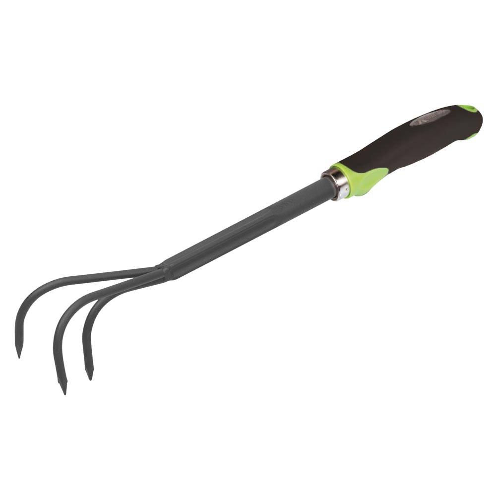 Ribimex - Griffes à 3 dents acier revêtement antirouille manche ergonomique - Image 1