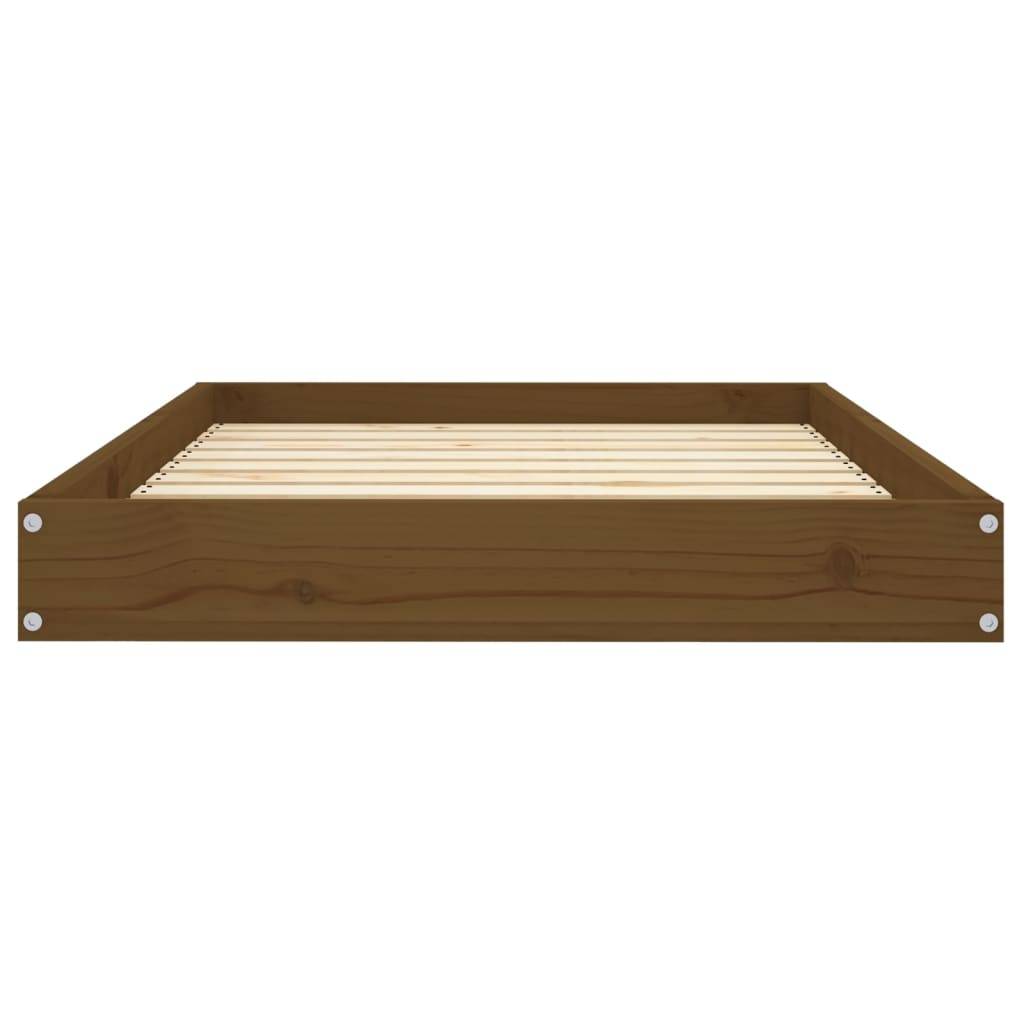 Vidaxl - Lit pour chien Marron miel 91,5x64x9 cm Bois de pin solide vidaXL 820864 - Imagen 6