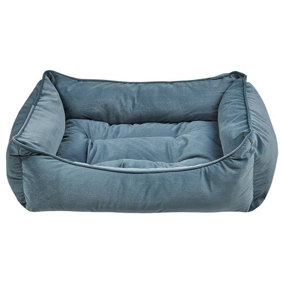 Beliani - Lit pour animal Velours Bleu IZMIR - 70x60x18- Beliani - Image 4