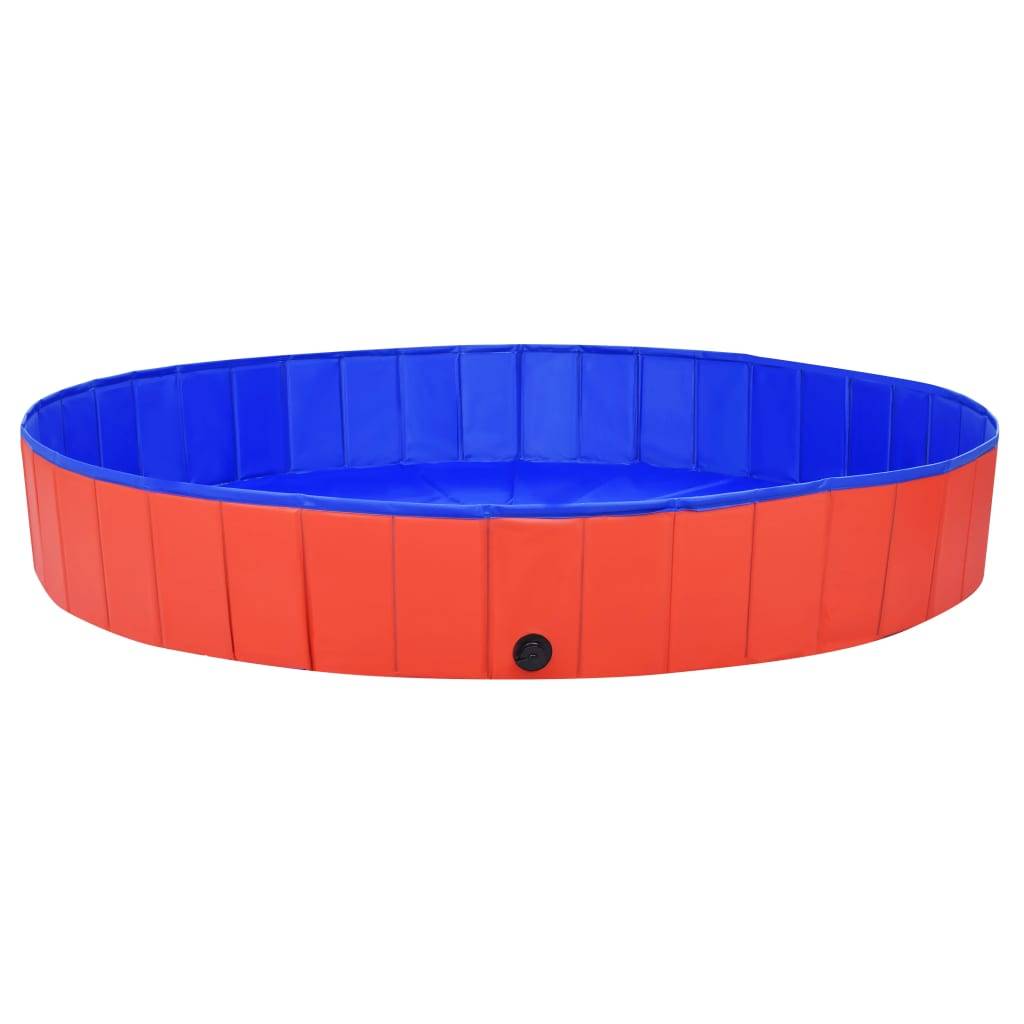 Vidaxl - Piscine pliable pour chiens Rouge 200x30 cm PVC vidaXL 92600 - Imagen 2