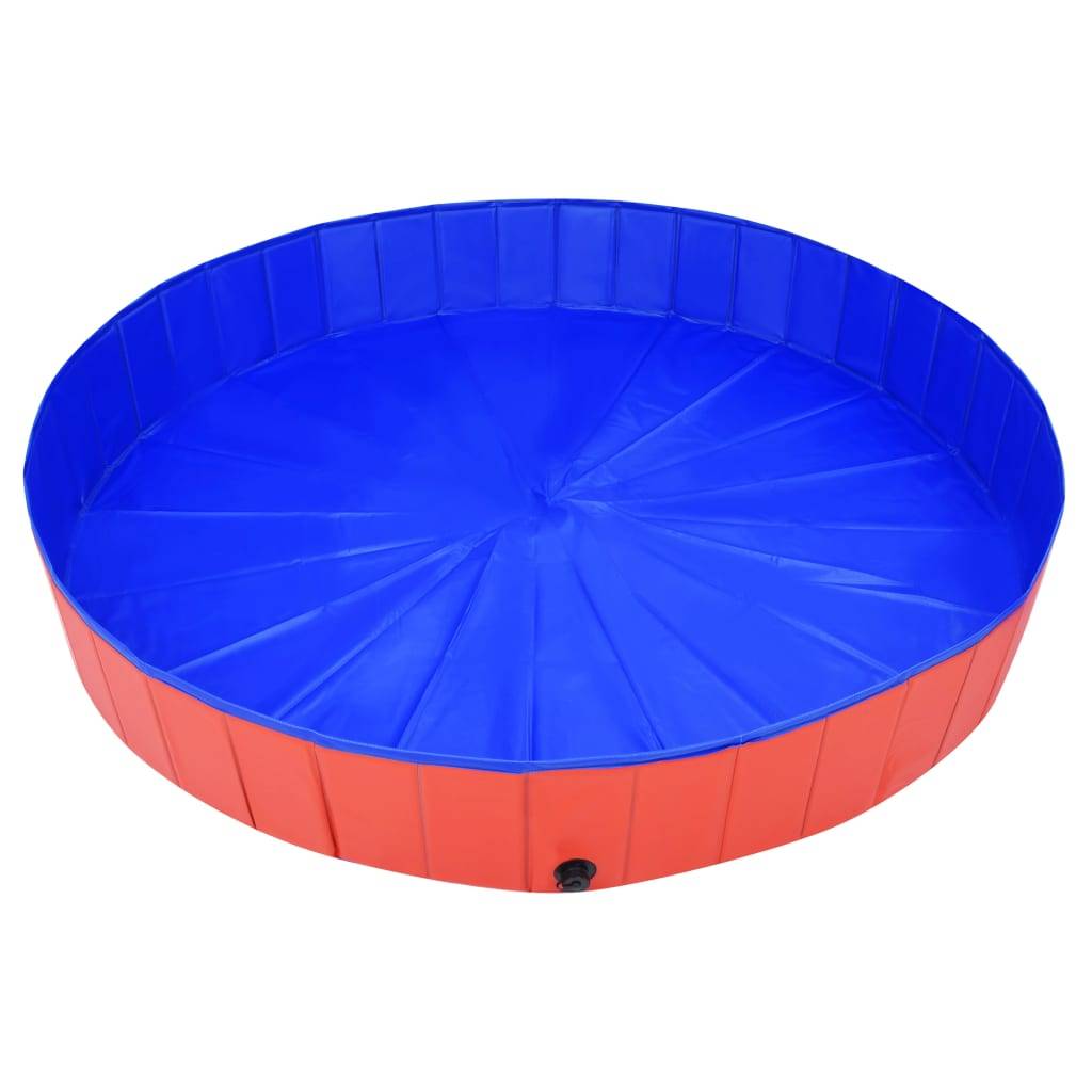 Vidaxl - Piscine pliable pour chiens Rouge 200x30 cm PVC vidaXL 92600 - Imagen 7