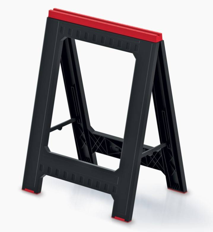 Lem Select - Tréteaux Titan Stand noir et rouge (Lot de 2) - Imagen 2