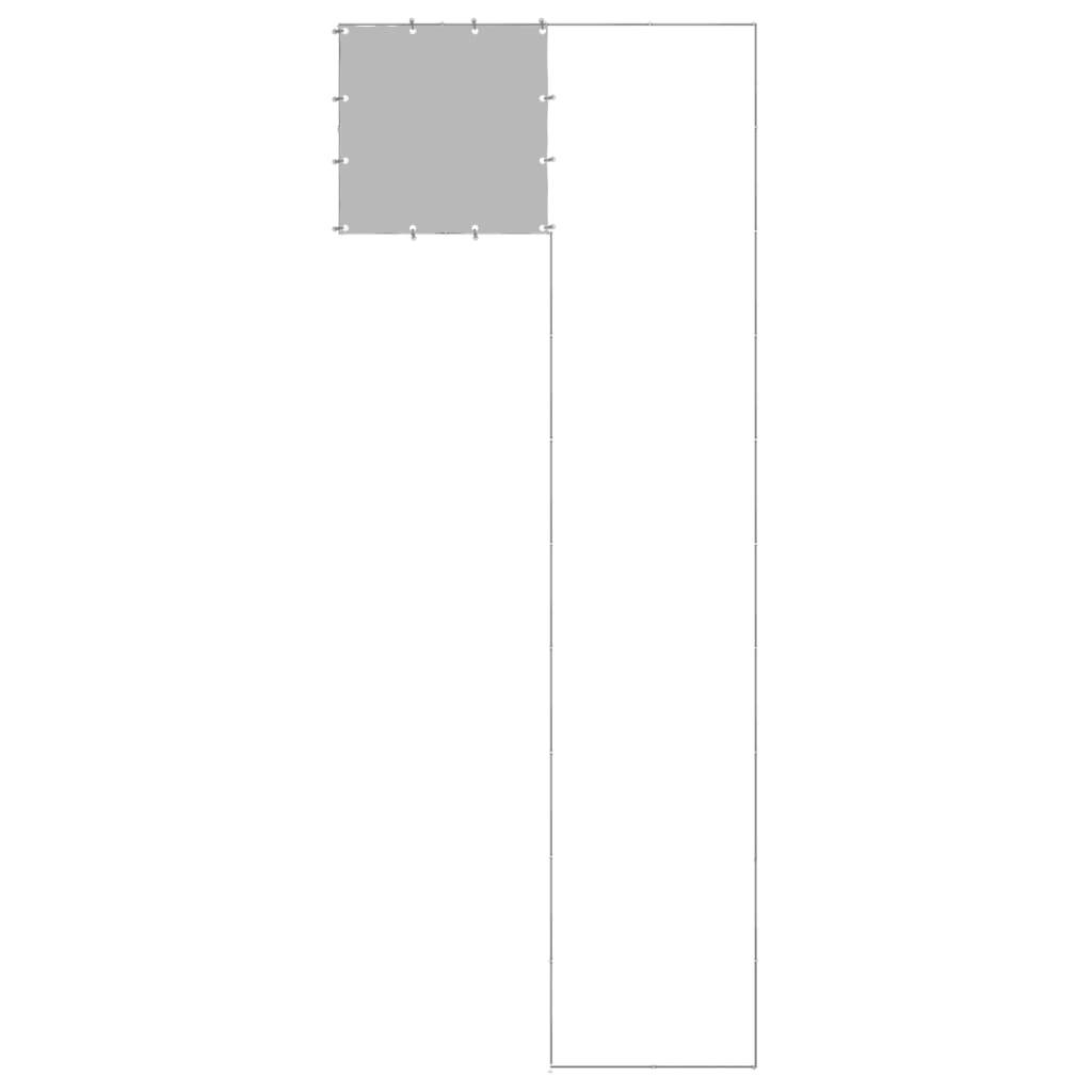 Vidaxl - Chenil Argenté 7,26 m² Acier vidaXL 3082243 - Imagen 4
