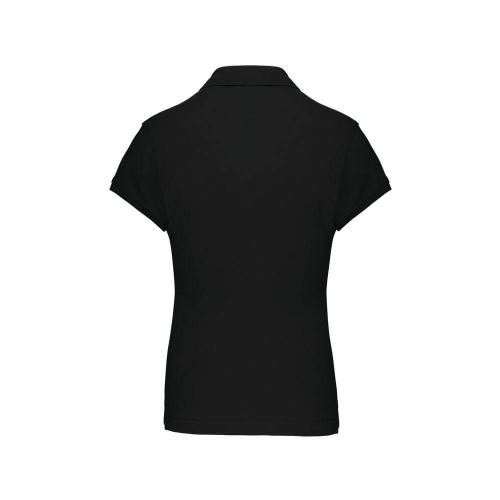 Polo de travail femme Kariban 100% coton Noir XXL - Image 2