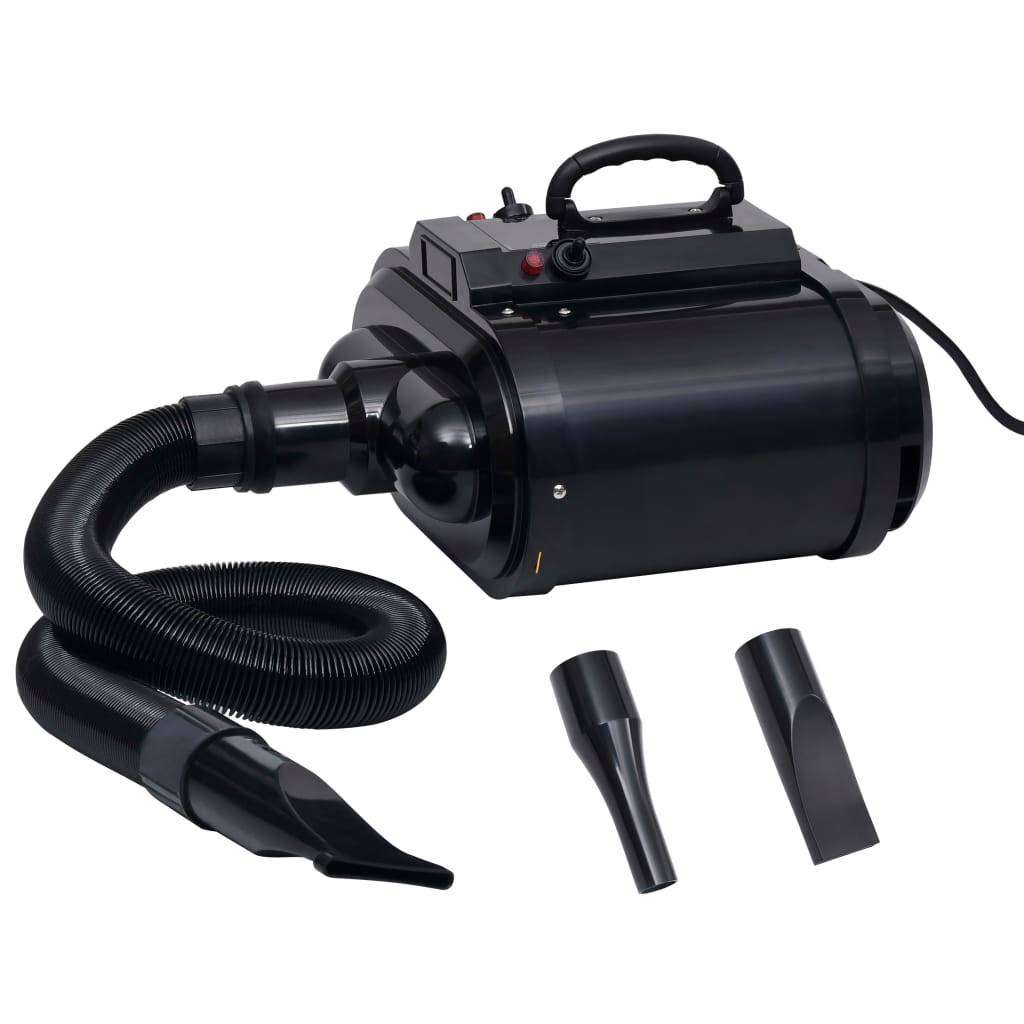 Vidaxl - Sèche-poils à double moteur pour animaux de compagnie Noir vidaXL 170936 - Image 1