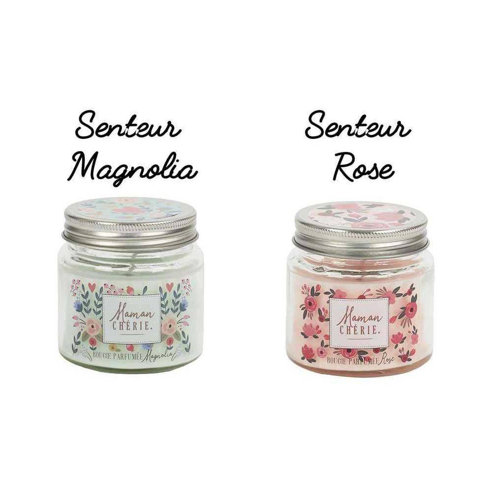 The Home Deco Factory - Bougie parfumée en pot Maman 6.5 cm (Lot de 2) - Imagen 3
