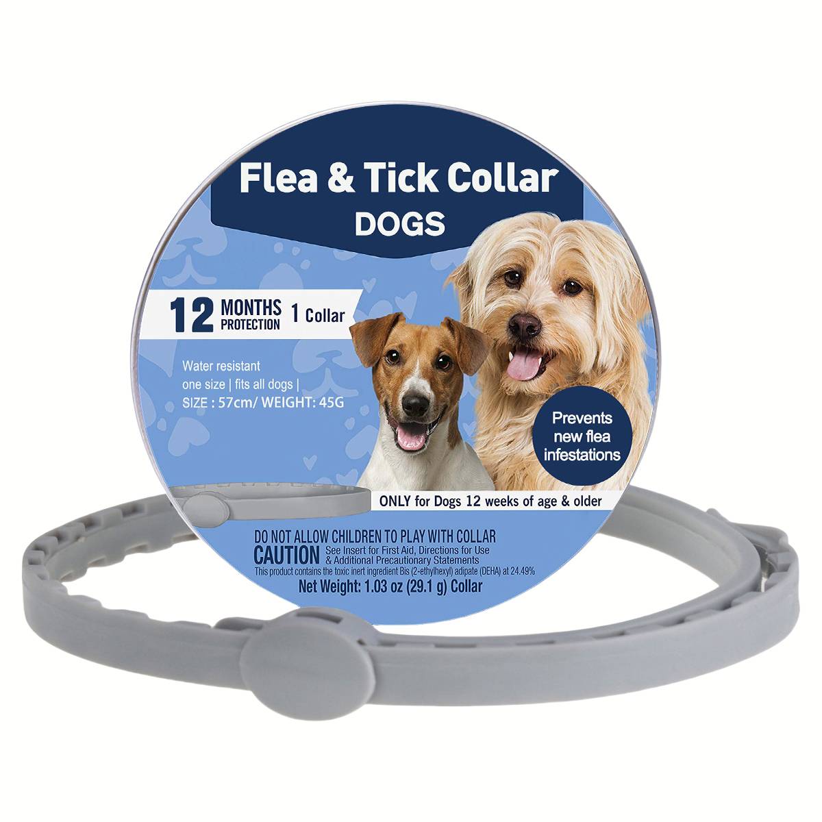 DtopbuyAge - Collier antiparasitaire pour chien DtopbuyAge - Image 1