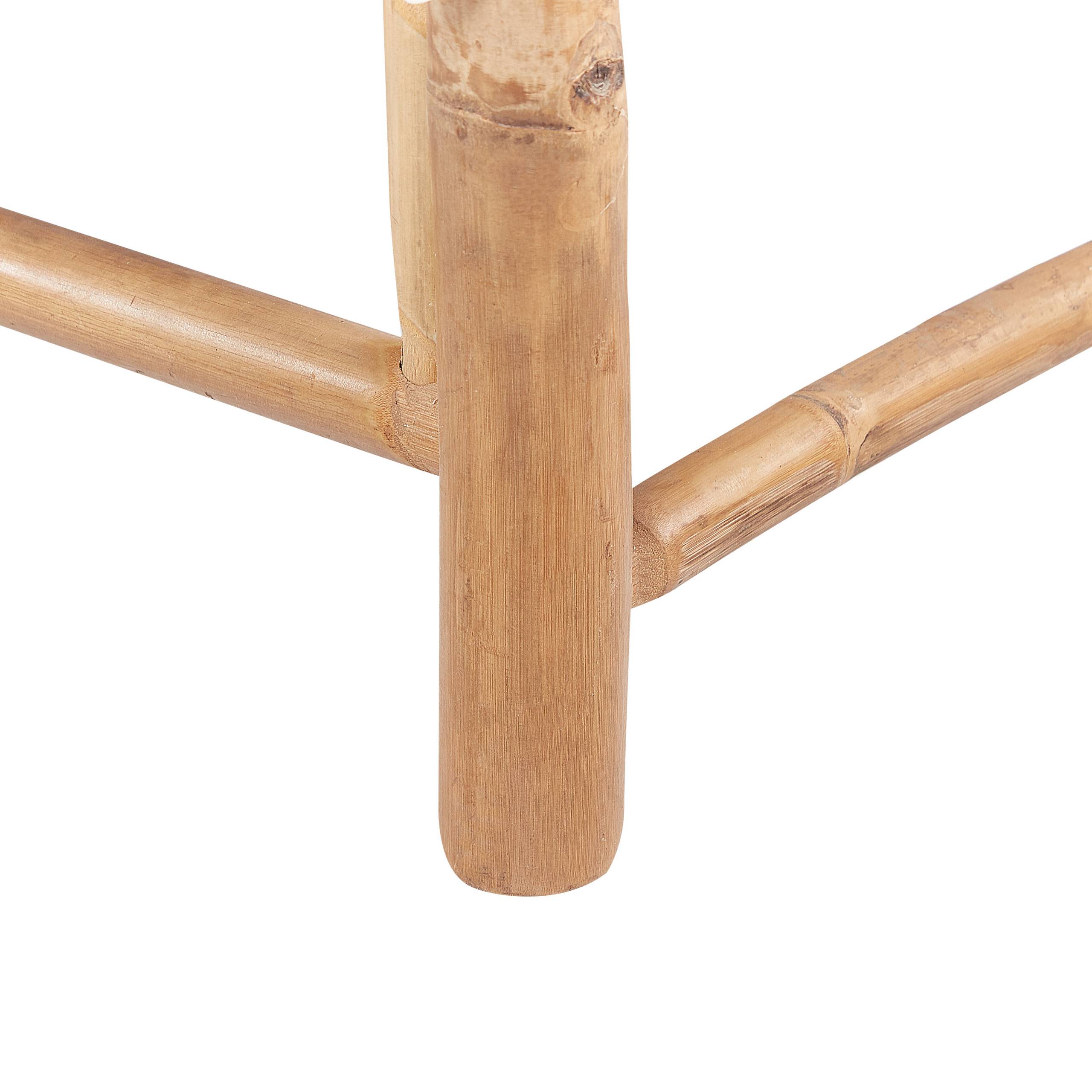 Beliani - Chaise longue Bambou Marron LIGURE - Beliani - Imagen 8