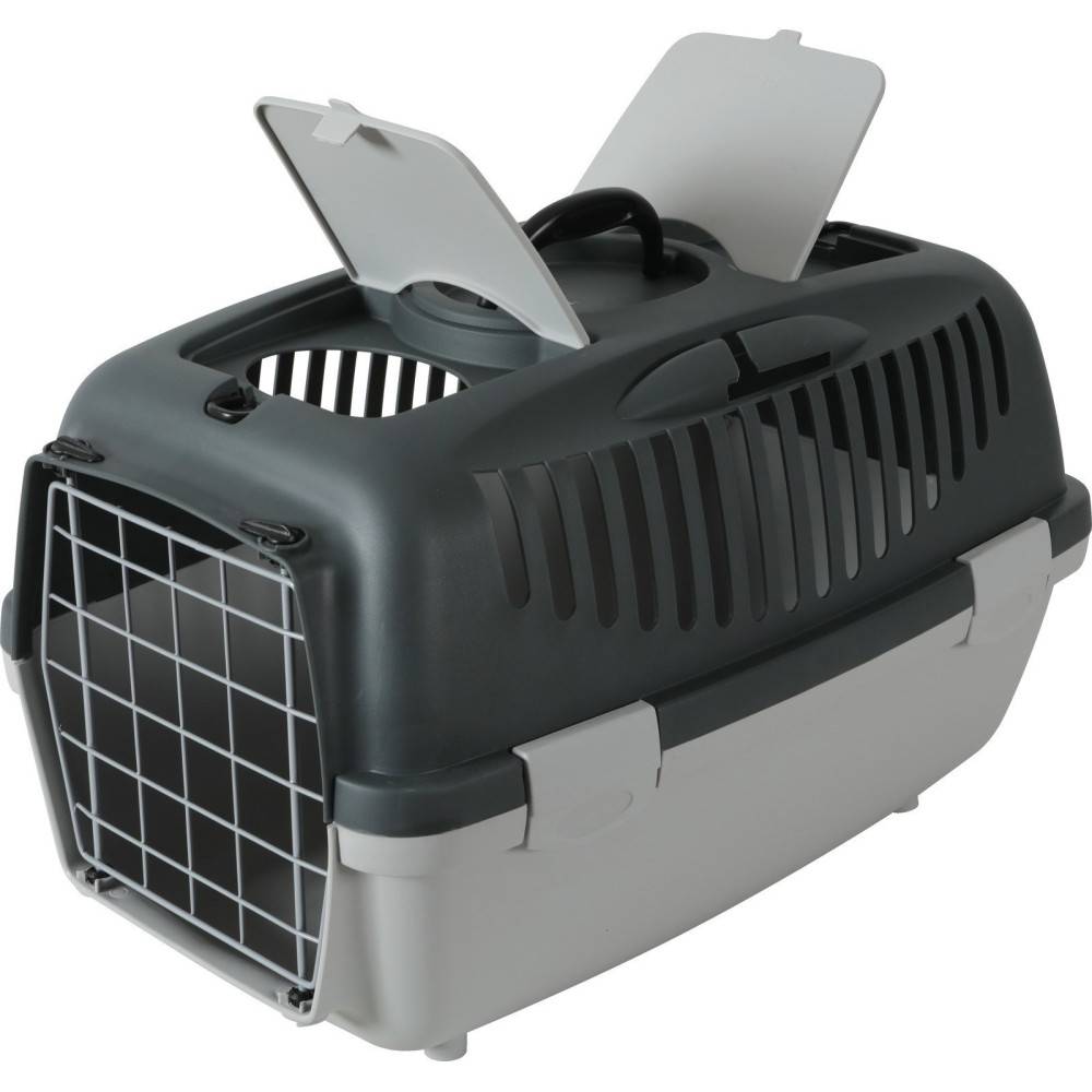 cage gulliver 2, porte métal, taille 36 x 55 x 35 cm, transport pour chien max 8 kg - Imagen 1