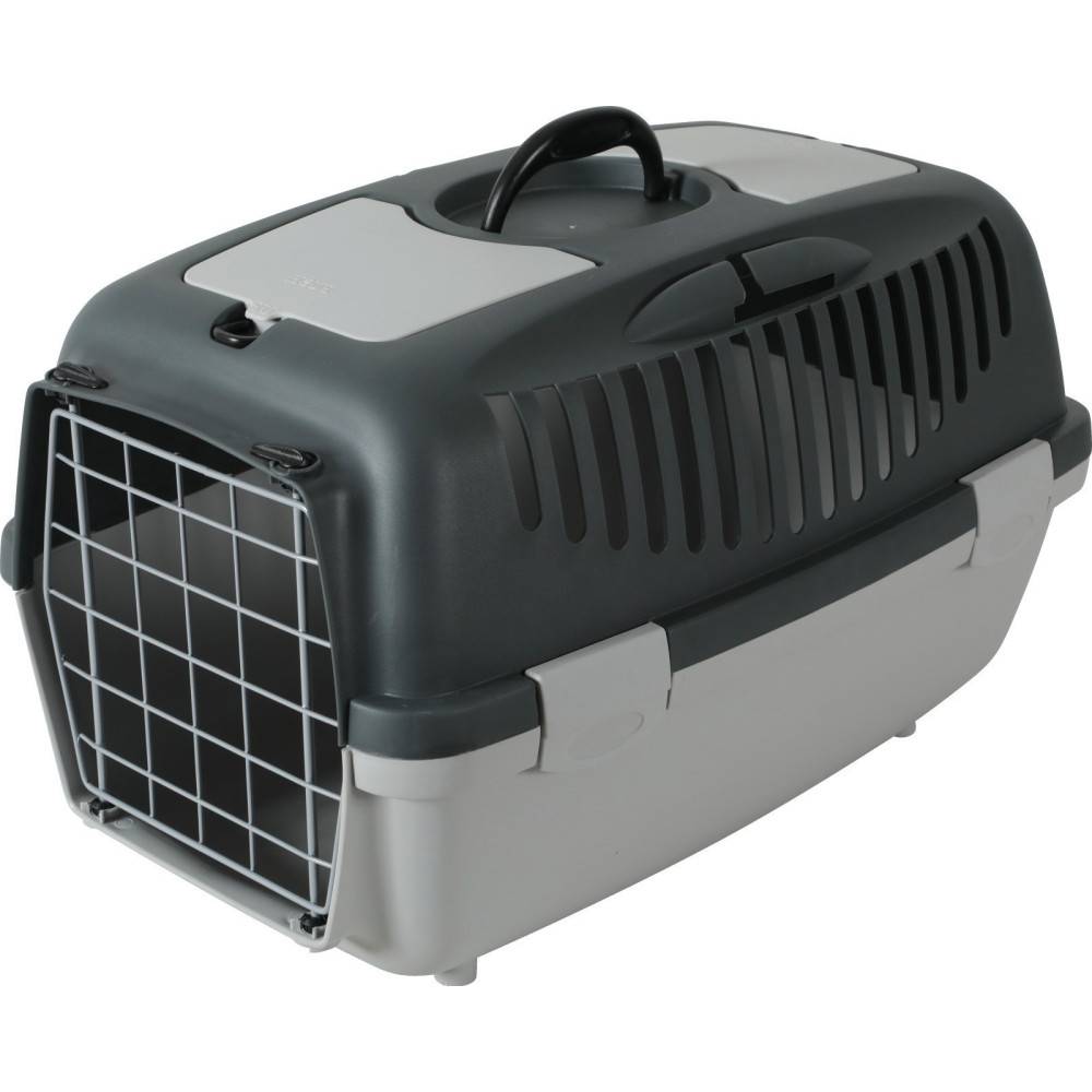 cage gulliver 2, porte métal, taille 36 x 55 x 35 cm, transport pour chien max 8 kg - Imagen 2