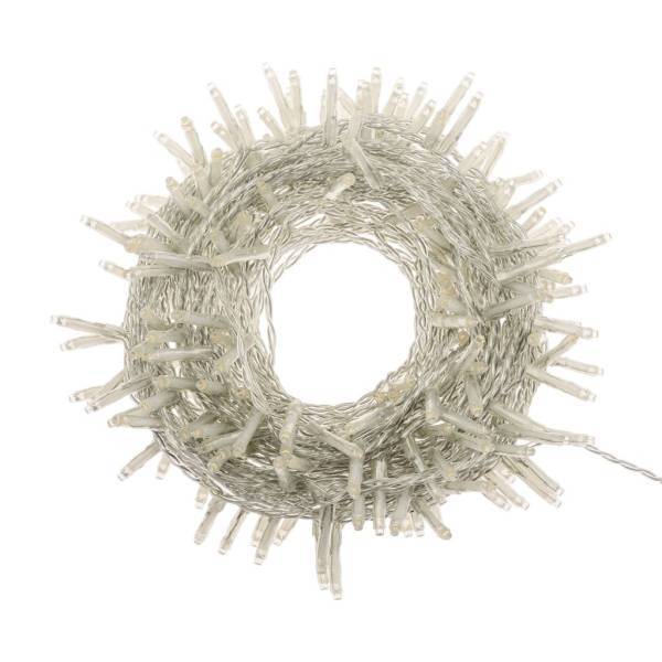 Lotti - Guirlande lumineuse blanc chaud 13M 8 modes 180 miniLED câble IP44 transparent Lotti - Imagen 9