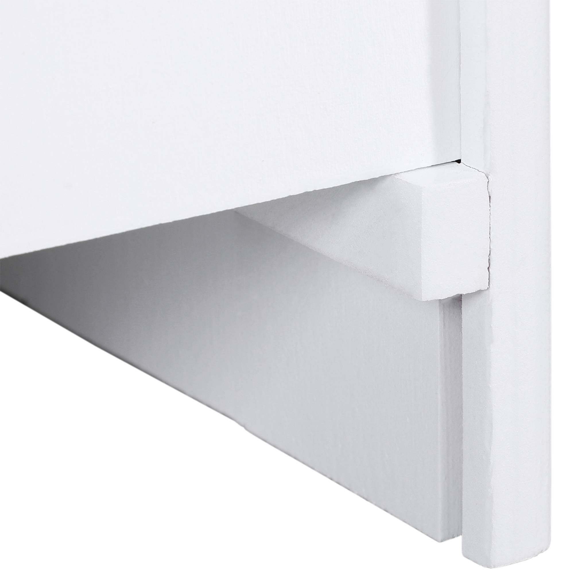 ComfortXL - Escalier pour chien en sapin blanc 40,5 x 44,5 x 38 cm 3 marches avec rangement accès canapé voiture antidérapant - Image 9