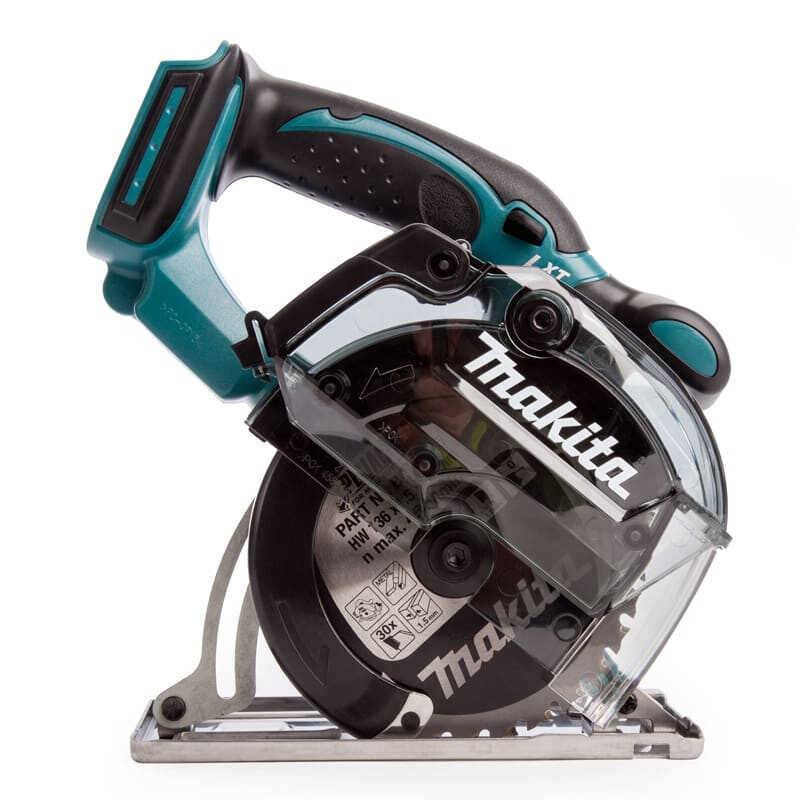 Scie circulaire à métaux 18 V Li-Ion 5 Ah Ø 136 mm MAKITA - 2 batteries 18V 5.0Ah - chargeur - MacPak- DCS552RTJ - Image 3