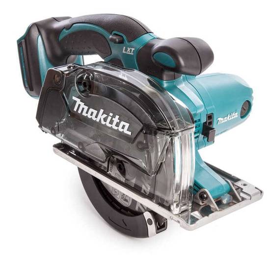 Scie circulaire à métaux 18 V Li-Ion 5 Ah Ø 136 mm MAKITA - 2 batteries 18V 5.0Ah - chargeur - MacPak- DCS552RTJ - Image 2