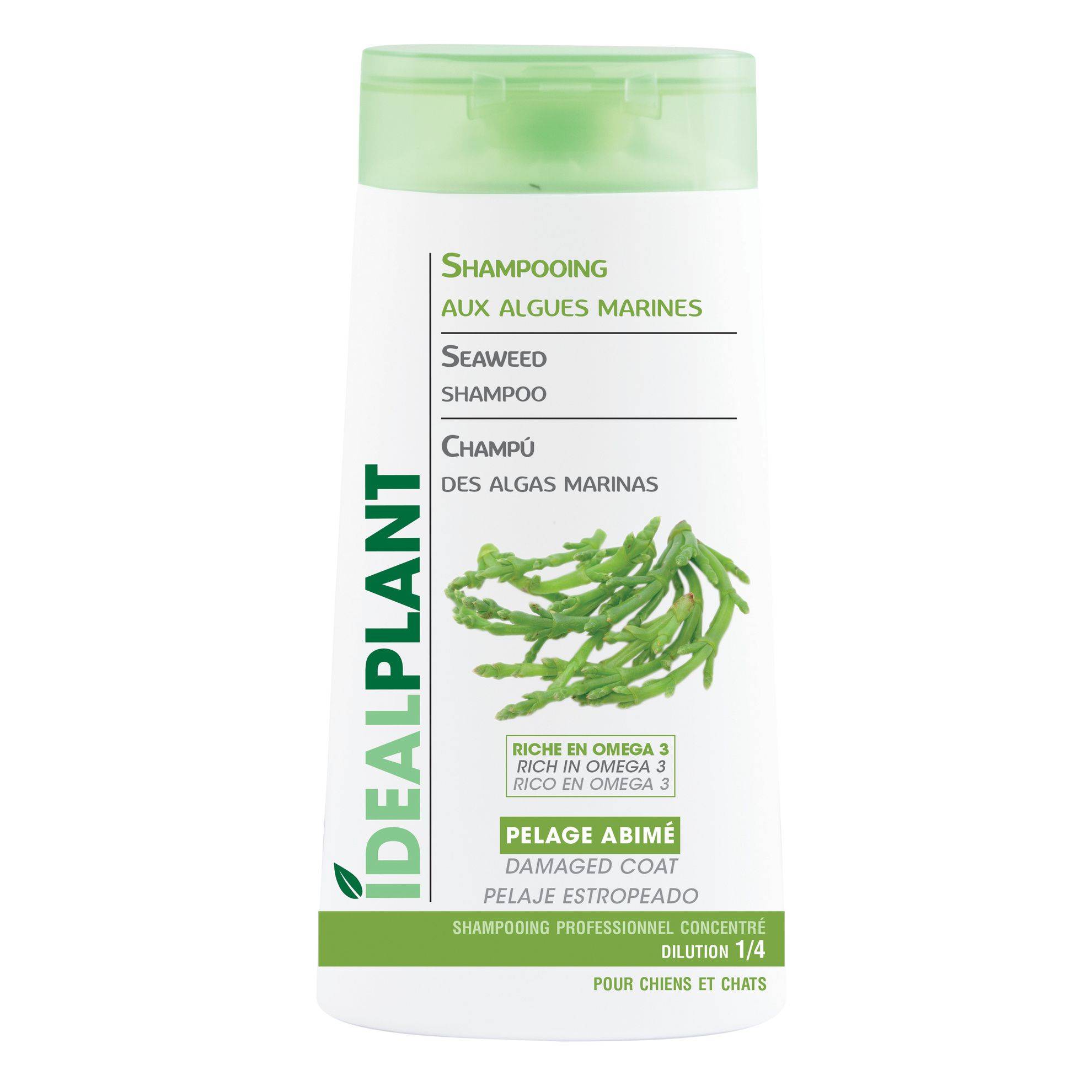 Shampoing aux algues marines IdealPlant : 250 ml IDEALPLANT