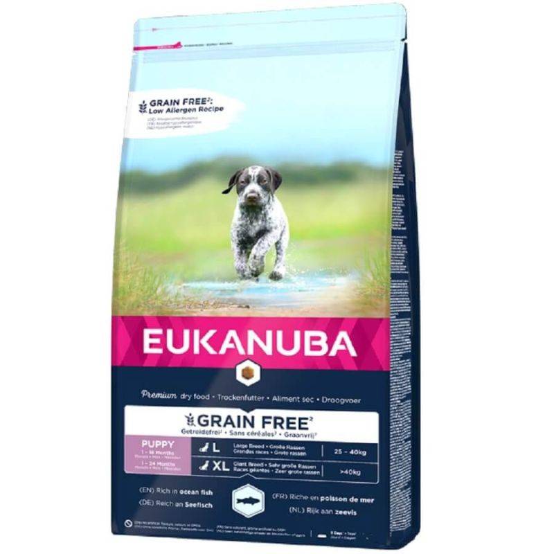 Eukanuba - CROQUETTES CHIEN JUNIOR LARGE sans céréales - EUKANUBA 3 kg