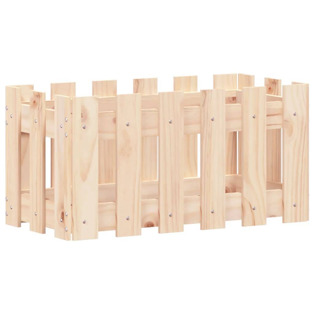 Prolenta Premium - Jardinière bois marron 60 x 30 x 30 cm - Prolenta premium p318.6 - Image 1