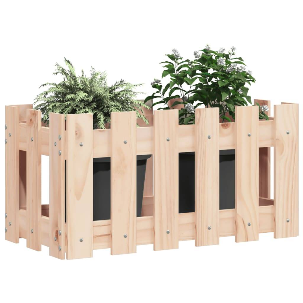 Prolenta Premium - Jardinière bois marron 60 x 30 x 30 cm - Prolenta premium p318.6 - Image 3