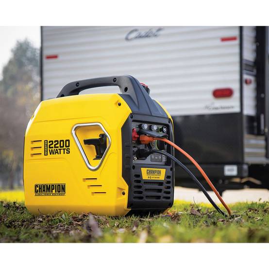 Champion Power Equipment - Groupe electrogène Silencieux 2200W Inverter Moteur 4T essence 79 Cm3 CHAMPION Protection AVR Autonomie + 10 heures Generateur - Image 5