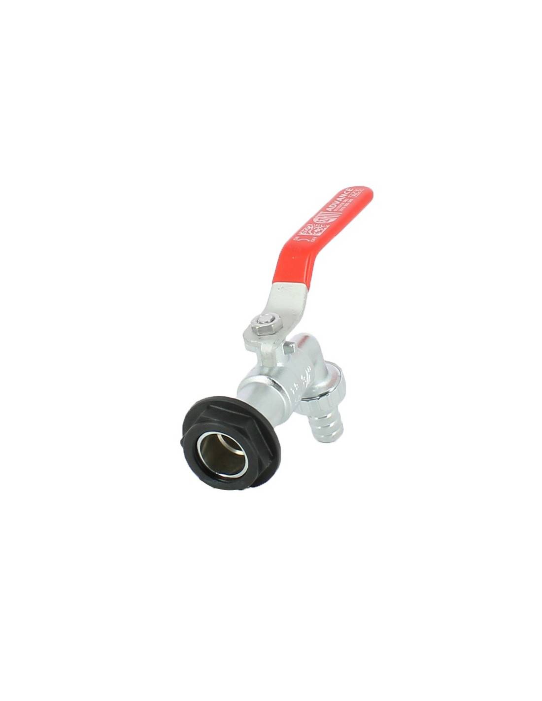Robinet laiton chromé 15 mm pour Récupérateur Eau Pluie - Imagen 3