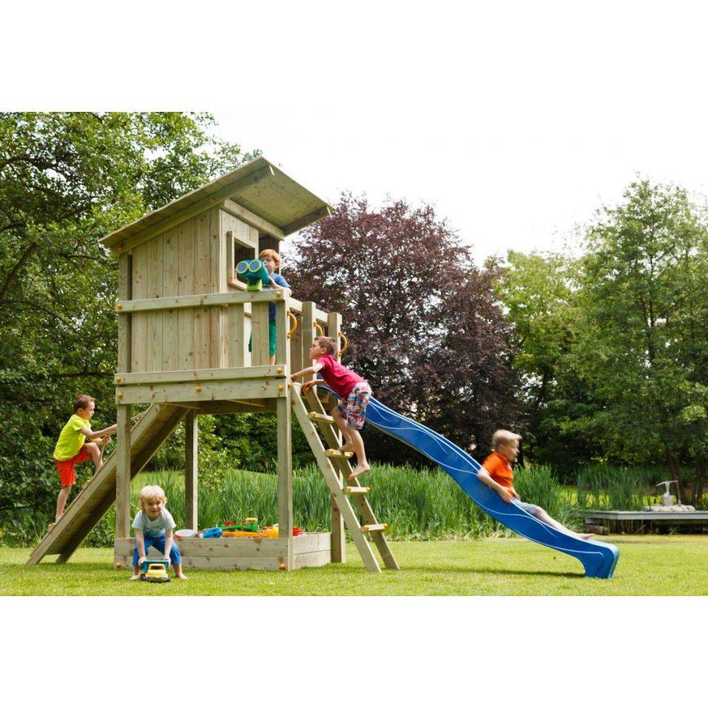 Kbt - Glissière de toboggan bleue en PEHD Rex 230cm Bleu - Imagen 2