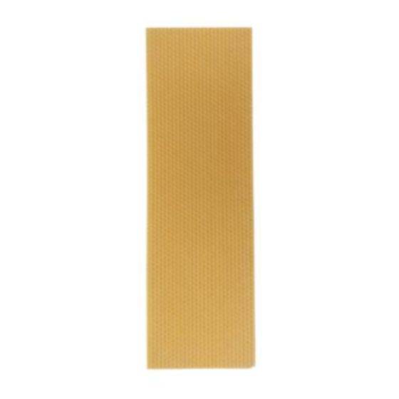 Apicréa - Feuilles de cire d'abeille gaufrées pour hausse Dadant x 20
